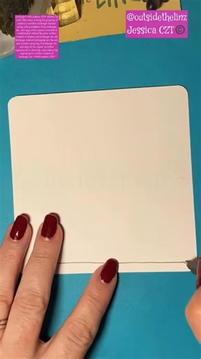 Jessica at Outside the LinZ | Zentangle springkle 🥰✍️ . . Find more here👉https://linktr.ee/outsidethelinz . . . . . . . #zentangle #doodle #art #drawing #artist #fyp... | Instagram