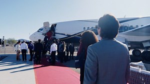 At #NBAA2025, we unveiled the 747 #QueenoftheSkies VIP upgrade that takes luxury and performance to new heights. We also showcased our 737 static display. Join us onboard for a fly through, including all of the action at the event. | The Boeing Company