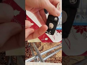 Skoda Octavia remote control battery replacement