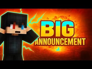 BIG ANNOUNCEMENT On My Channel About Minecraft!