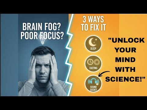 How to Fix Brain Fog: 3 Science-Backed Ways to Sharpen Your Mind