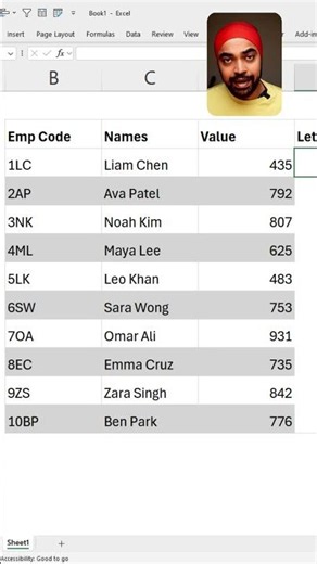 Generate Random Numbers and Letters in Excel