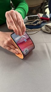 Motorola has been showing off their bendy phone concept since 2016, but we finally got a chance to try it out ourselves. #motorola #tech #mobile #phone #prototype | The Verge