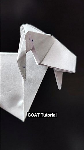 How to Make an Origami Goat 🐐 | Easy Paper Goat Tutorial | DIY Paper Animal Craft