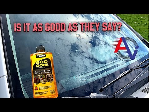 Remove Stickers and More with Goo Gone | Car Windshield Edition | Automotive Review