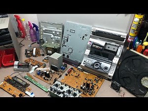 SONY MHC-RX99 Maintenance Repair Restoration Disassembly Part 1
