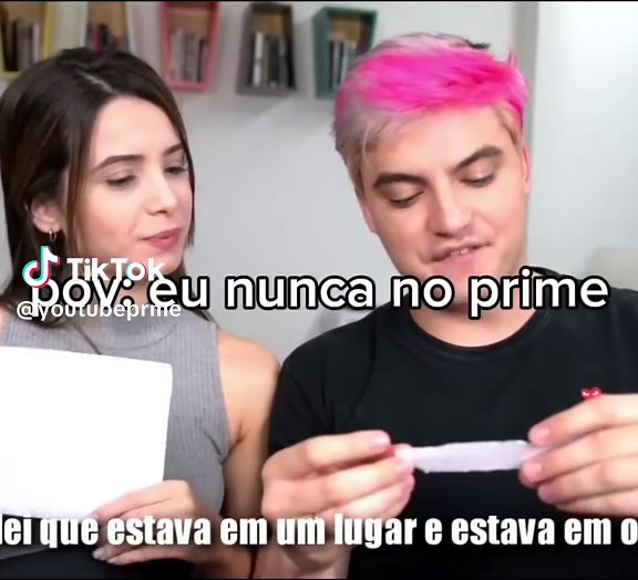 Bruna Gomes e Felipe Neto: Desafios de 'Eu Nunca'