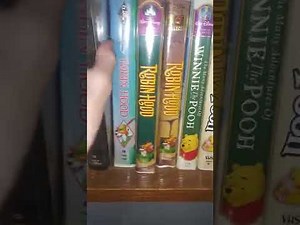 An Overview Of My Entire Disney VHS DVD and Blu-ray Collection