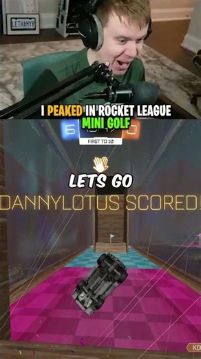How did this even go in? #rocketleague #rl #leth #lethamyr