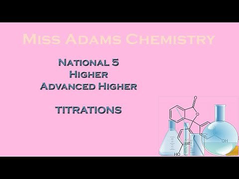 Chemical Technique: Titration