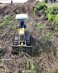 191K views · 1.5K reactions | Heavy Machinery at Work: Bulldozer Unloading for Cleanup Operation! | Excavator Cambodia | Facebook