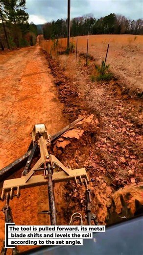 THIS FARM EQUIPMENT IS GREAT FOR SMoothing ROADS AND FIELDS!