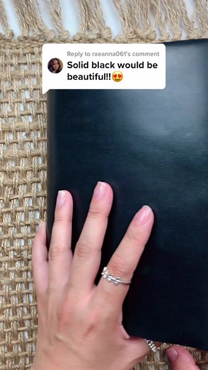 All Black Grid Challenge with Journaling ASMR