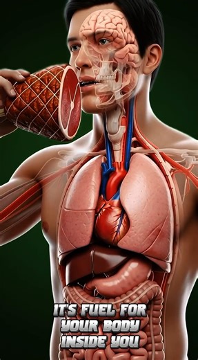 How Meat Fuels Your Body | Protein #healtheducation #science #ytshorts