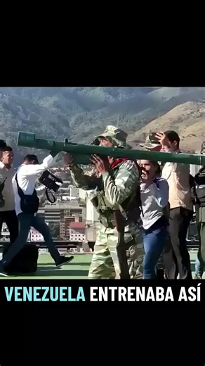 Así entrenaba Venezuela sus defensas antiaéreas