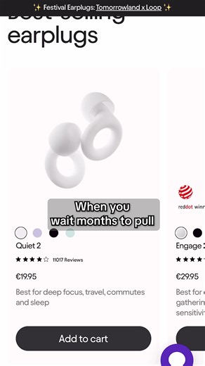 4.2K views | Hearing protection that'll get you noticed  Choose your own adventure with earplugs engineered for:  Enjoying live music 六‍欄‍六 D&Ms with friends  Restful sleep Try today with 100-day hassle-free returns 朗 | Loop | Facebook