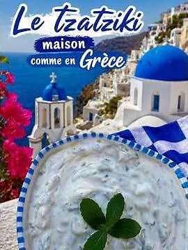 Le vrai Tzatziki Grec 🇬🇷✨ | Recette authentique maison 🪴
