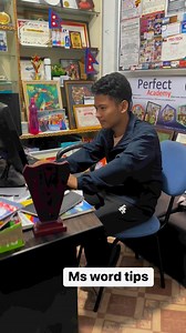 9.5K views · 272 reactions | Ms word tips Perfect Academy Perfect Printing Solution N&B Bhawan Amarsingh Chowk | Perfect Academy | Facebook