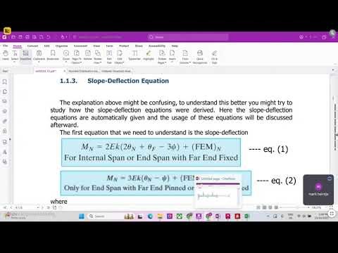 FINALS MODULE 04: Displacement Method of Analysis - Slope Deflection Method