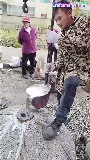 From scrap aluminum to utensils: Handmade crafting process of aluminum utensils