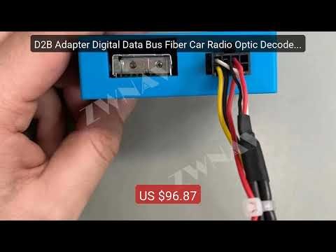 D2B Adapter Digital Data Bus Fiber Car Radio Optic Decoder Fib... — Hot Deal 2026 | Limited Offer!
