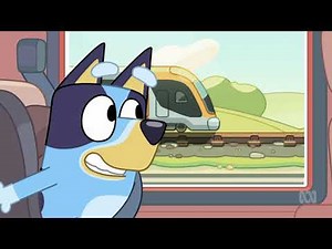 Train Race | Bluey Road Trip