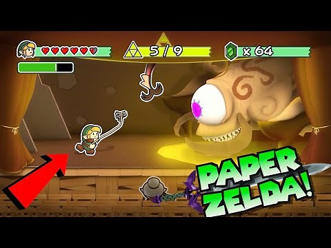 Someone Made a Paper Zelda!!!