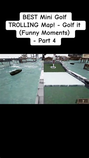 BEST Mini Golf TROLLING Map! - Golf it (Funny Moments)