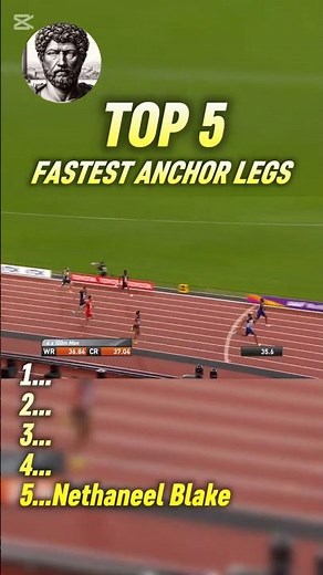 Top 5 Fastest Anchor Legs in Relay History