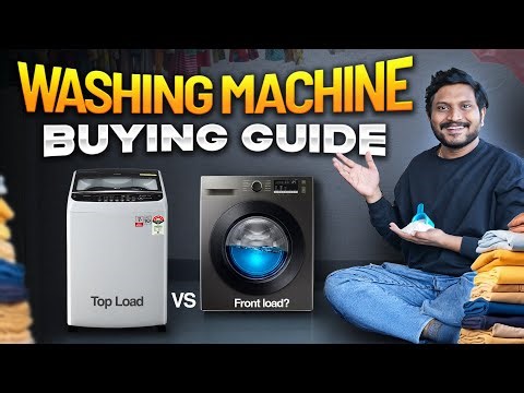 Best Washing Machine Buying Guide 2026 | Front Load vs Top Load | Best Tech In Telugu |