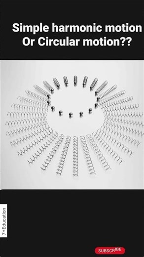 Simple Harmonic Motion #youtubeshorts #shorts #scienceexperiment
