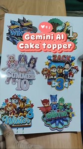 95K views · 757 reactions | tutorial kung paano gumawa ng napakadaling cake topper kahit walang cricut machine! #SummerBakesPH #tutorial #AIcaketopper | SummerBakes.PH | Facebook