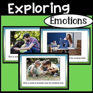Exploring Emotions | Google Slides PDF Powerpoint | Speech therapy social skills