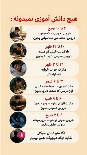 برنامه مطالعه‌ای که هیچ مدرسه‌ای یادت نمی‌دهد! #کنکور #درس_خواندن #مطالعه #برنامه_ریزی
