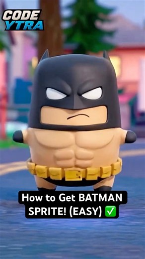 How to Get BATMAN SPRITE in Fortnite! (EASY)