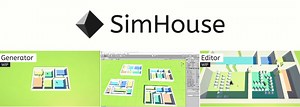 SimHouse - house generator, house editor, and simple pathfinder
