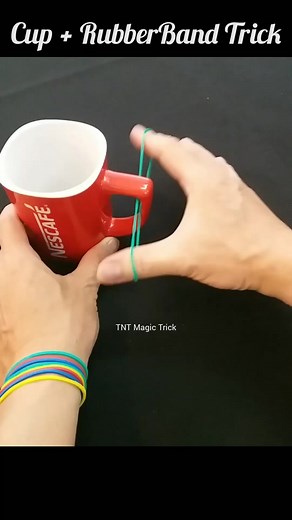Impressive Cup and Rubberband Magic Trick Revealed!