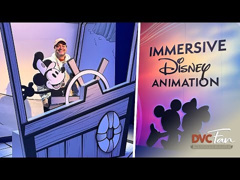 Disney Immersive Animation Experience Tour! - Las Vegas