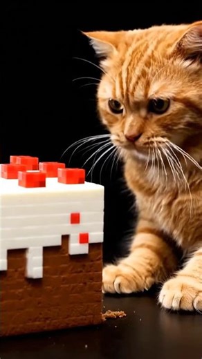 Real Life MINECRAFT CAKE! 🎂🍰 Yummy ASMR #shorts