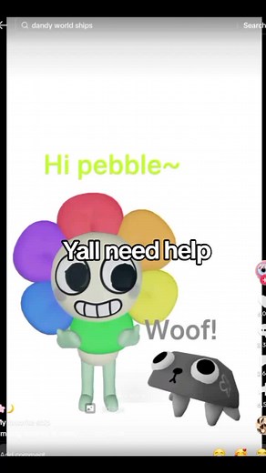 Dandy x Pebble in Dandy's World - A Unique Collaboration