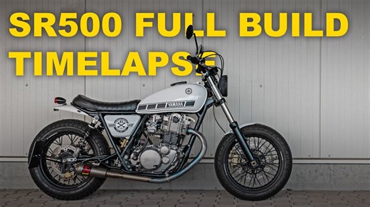 翻新改装雅马哈SR500 Tracker风格 完整版