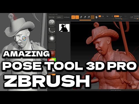 Pose Tool 3D and ZBrush a Match Made in Heaven for Artists!