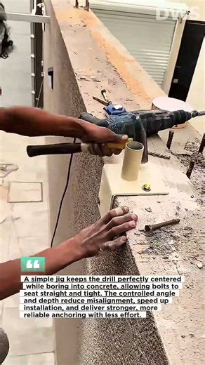Concrete Anchor Hack That Locks Steel in Seconds