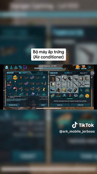 How to Use an Air Conditioner in Ark Mobile