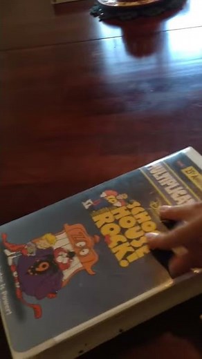 VHS Tapes #14 Schoolhouse Rock Multiplication Rock 1995 VHS