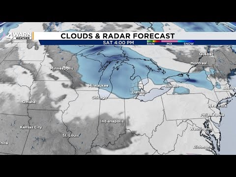Metro Detroit weather forecast Jan. 2, 2026 -- 6 a.m. Update