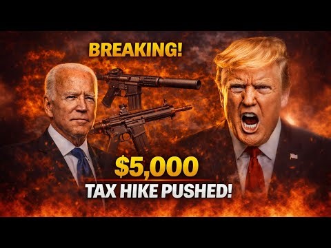 BREAKING! Nationwide $0 Suppressor & SBR Tax Passed—Now a HUGE $5,000 Tax Hike Pushed!