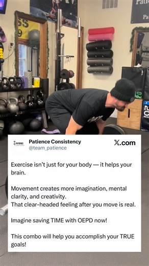 Personal Training P&C on Instagram: "Exercise isn’t just for your body — it helps your brain. Movement creates more imagination, mental clarity, and creativity. That clear-headed feeling after you move? It’s real. When you move consistently, your mind works better — ideas flow, stress drops, and focus improves. Imagine what you could accomplish. #BrainHealth #ExerciseForTheMind #MoveYourBody #MentalClarity #HealthyHabits"