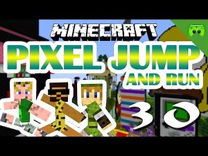 MINECRAFT Adventure Map # 30 - Pixel Jump & Run «» Let's Play Minecraft Together | HD