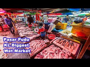 A full experience of intense smells and colours. Pasar Pudu , biggest wet market in Kuala Lumpur
